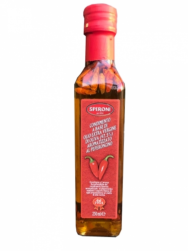 Huile d'olive Vierge Extra au piment 250 ml