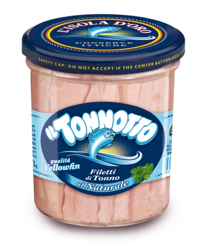 Yellofin tuna fillets in brine 190 g