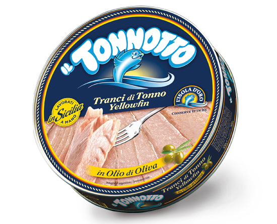 Chunks of yellwfin tuna in olive oil 550 g
